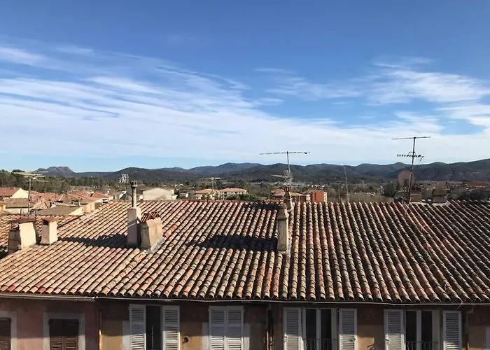 Studio Centre Ville Les Arcs Avec Vue Sur Massif Des Maures